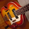 Vintage Domino Beatle Bass Guitar