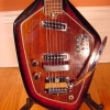 Vintage 1960's Domino Californian Electric Guitar (Redburst)