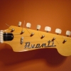 Vintage 1960\'s Bartolini Avanti Electric Guitar - white
