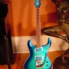 Mosrite Electric Guitar, The Ventures Model (Blueburst Finish)