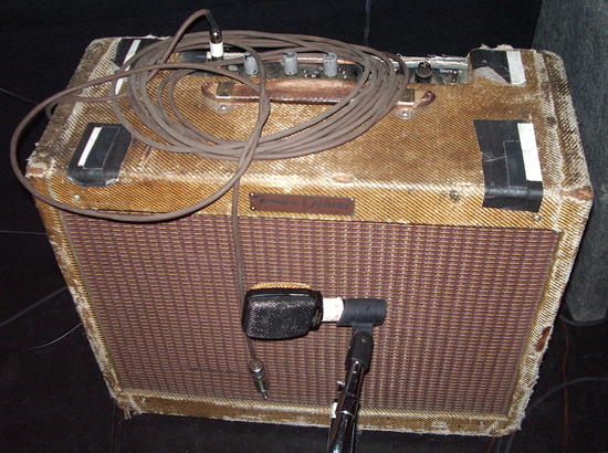 Neil Young's 1959 Fender Tweed Deluxe Amp