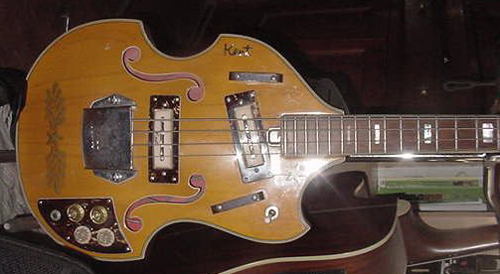 1960's Kent Short Scale Bass Guitar