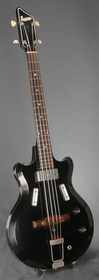 1960's Supro Airline Pocket Bass Guitar 1960's Supro Airline Pocket Bass Guitar