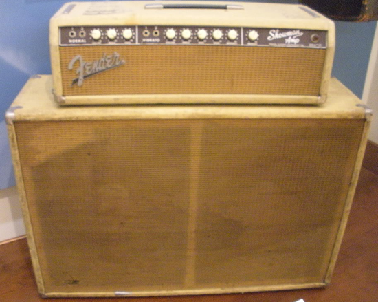 Dick Dale's 1965 Fender Showman Amp at the Musical Instrument Museum in Phoenix, AZ