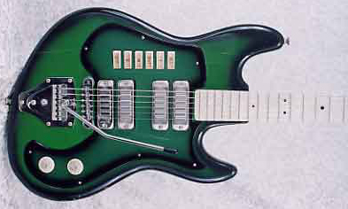 Vintage 1965 Gemelli 195/4/V Electric Guitar