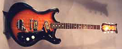 1967 Heit Deluxe V-2 Vintage Electric Guitar