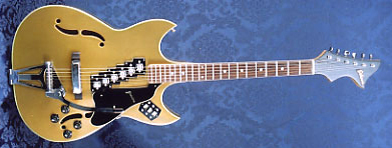 1968 Sekova Grecian Electric Guitar