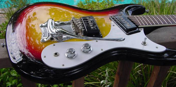 1970's Japanese Reproduction Mosrite Ventures Model Guitar 1970's Japanese Reproduction Mosrite Ventures Model Guitar