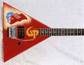 Hair Bands Soviet Russia the 1989 Kramer Gorky Park Electric Guitar