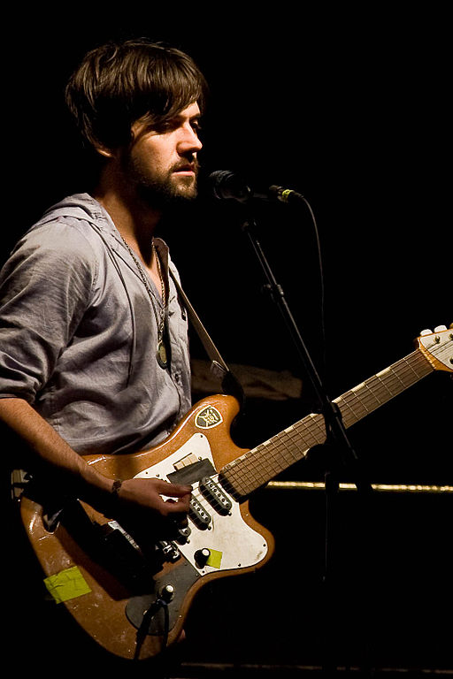 Conor Oberst and his Teisco TG-64