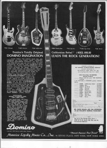 60s guitar ad