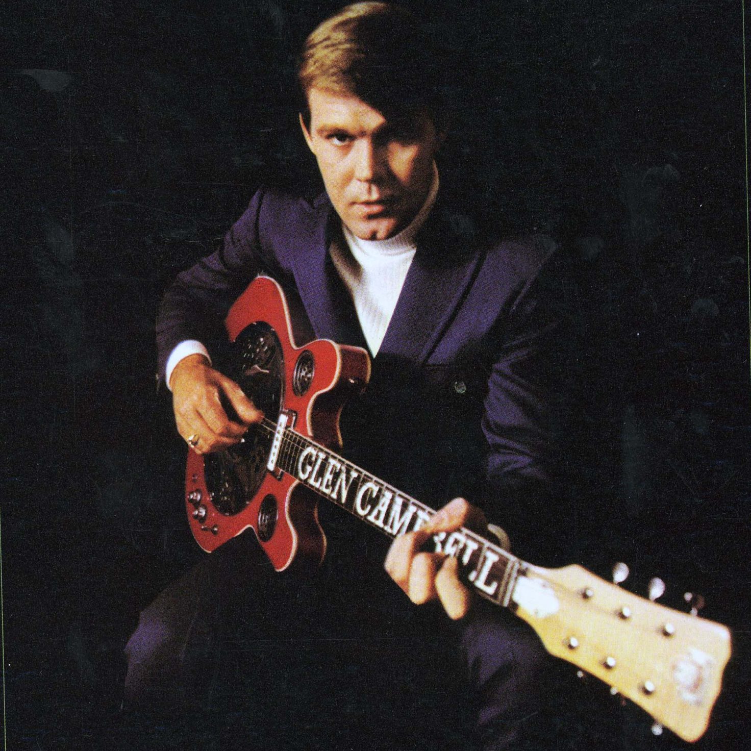 Glen Campbell and a customised Mosrite Californian