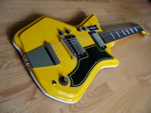 Limited Edition Airline Catalina Electric Guitar [Two Tone Yellow/Black]
