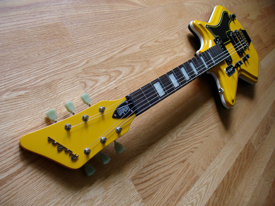 Limited Edition Airline Catalina Electric Guitar (Two Tone Yellow/Black)