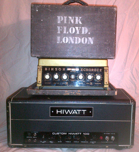 David Gilmour's Custom Hiwatt 100 Amp