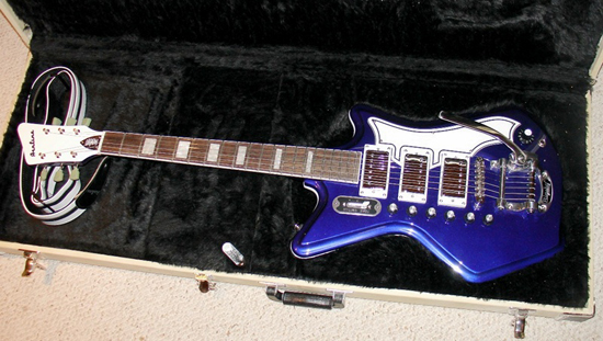 Eastwood Airline '59 Custom Electric Guitar (Limited Edition Indigo)