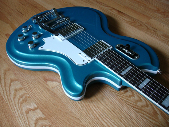 Airline '59 Coronado Electric Guitar (Metallic Blue)