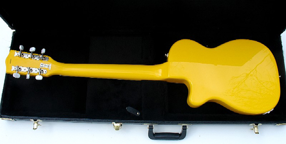 Eastwood Airline H44 Guitar in Taxi Cab Yellow