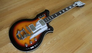 Eastwood Airline Map Guitar (Sunburst)