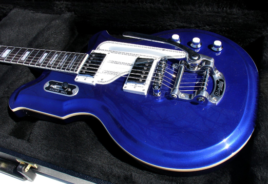 Eastwood Airline Map Limited Edition Electric Guitar (Electric Indigo)