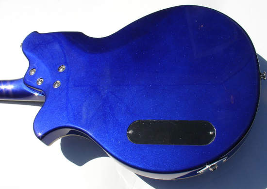 Eastwood Airline Map Limited Edition Electric Guitar (Electric Indigo)