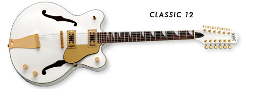 The Classic 12 (12-string) guitar from Eastwood Guitars