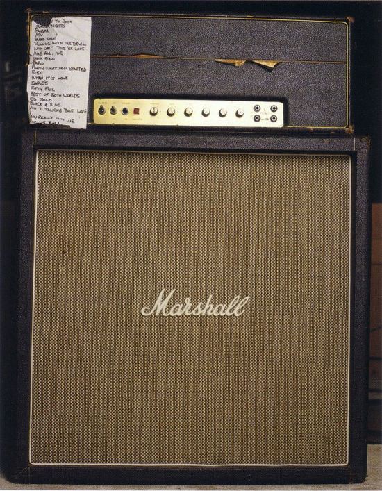 Eddie Van Halen's Marshall Super Lead #1959 100-watt Plexi