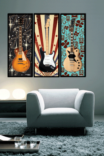 GuitarMatz: Wall Mounting System for Guitars