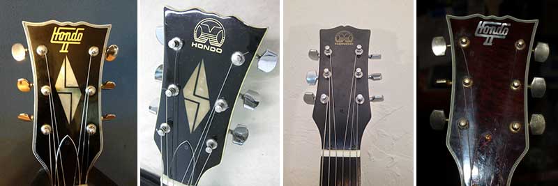 Hond guitar headstocks