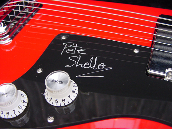 Pete Shelley Signature Starway Guitar from Eastwood Guitars