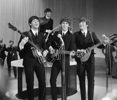 The Beatles on the Ed Sullivan Show