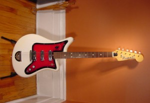 Vintage 1960's Bartolini Avanti Electric Guitar - white