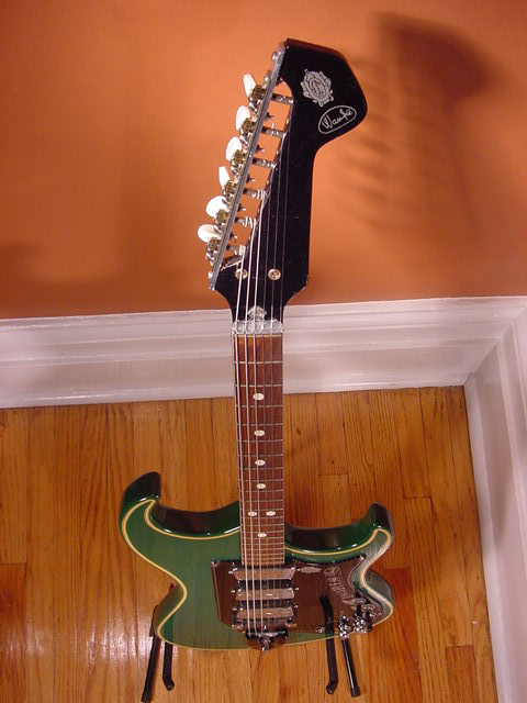 Vintage 1960's Wandre Doris Electric Guitar (Green)