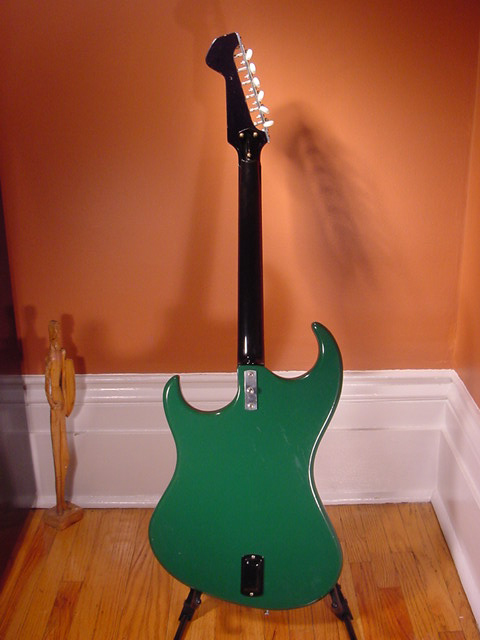 Vintage 1960's Wandre Doris Electric Guitar (Green)