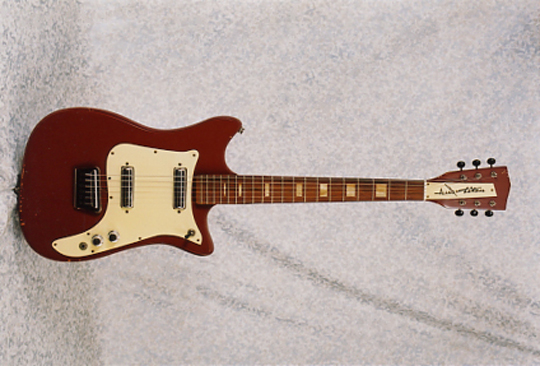 Vintage 1964 Alamo Titan Mark II Electric Guitar
