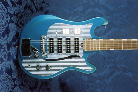 Vintage 1965 Silvertone Teisco 1437 Electric Guitar