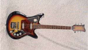 Vintage 1966 Imperial S-2T Electric Guitar