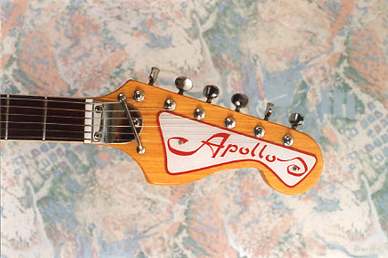 Vintage 1967 Apollo Deluxe Electric Guitar