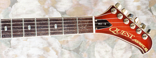 Vintage 1984 Quest Atak-6 MK II Electric Guitar