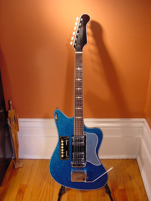 Vintage EKO Ekomaster Electric Guitar (Blue)