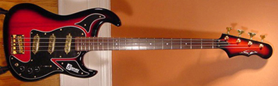 2000's Burns Marquee Electric Bass Guitar