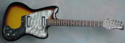 Vintage 1960's Coral Electric Guitar