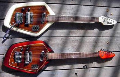 Vintage 1960's Domino Californian Electric Guitar