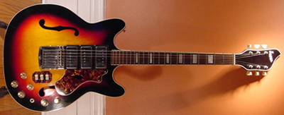 Vintage 1967 Supro Stratford Electric Guitar