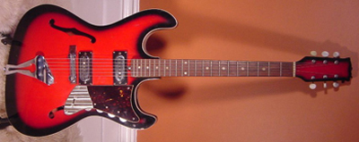 Vintage 1970's Inter-Mark Electric Guitar