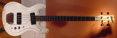 Vintage 1970's Univox Electric Bass Guitar Vintage 1970's Univox Electric Bass Guitar