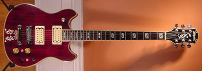 Vintage 1975 D'Agostino Benchmark II Electric Guitar
